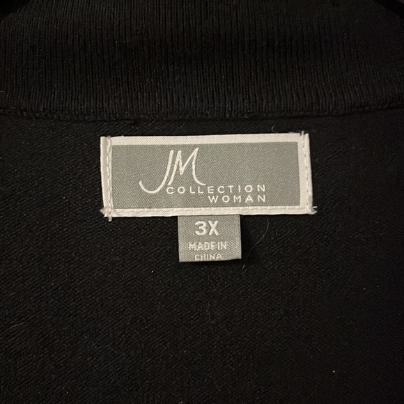 JM Collection Open Cardigan - Picture 4 of 5